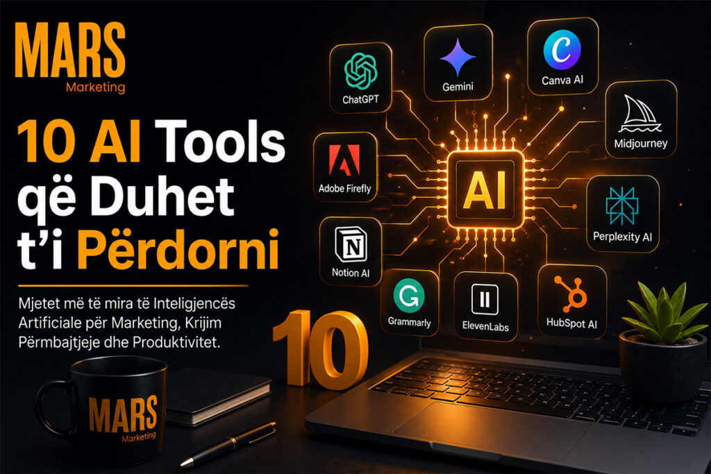 10 AI Tools që Duhet t'i përdorni