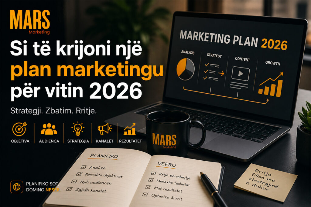 Si të krijoni një plan marketingu për vitin 2026