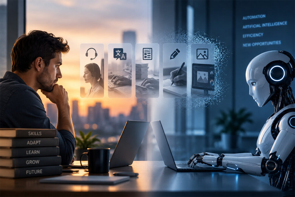 5 profesionet më të rrezikuara nga Inteligjenca Artificiale